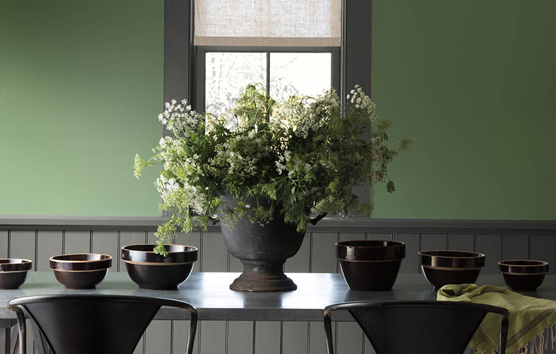 Green Paint Color by Family