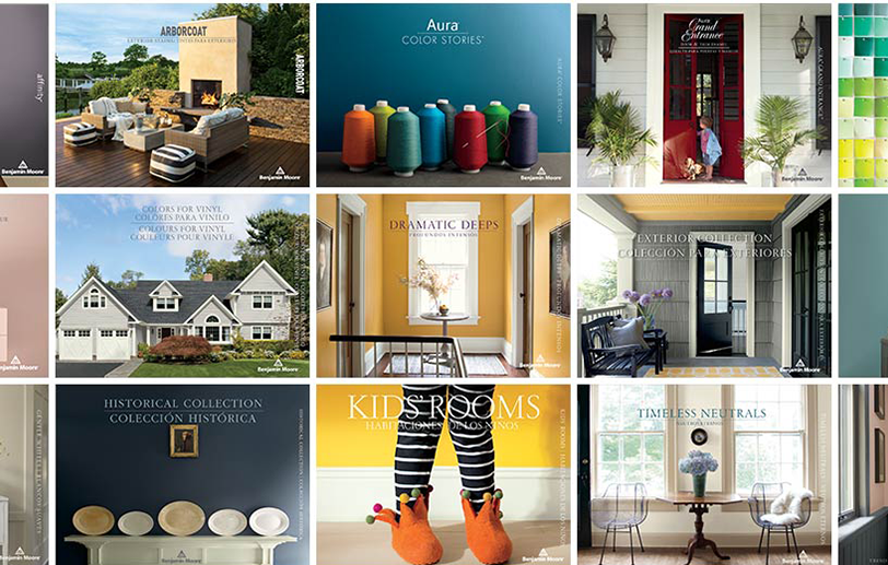 Folletos de Color de Benjamin Moore