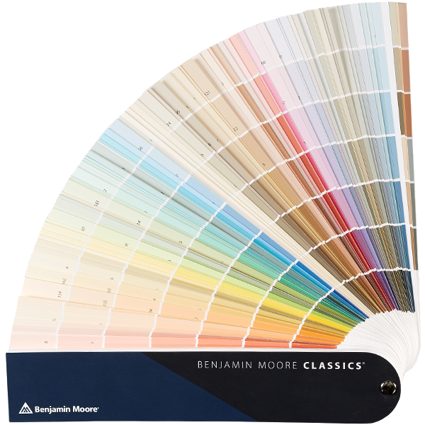 Abanico de colección "Benjamin Moore Classics"