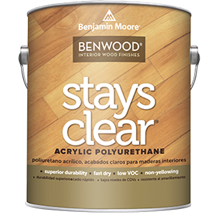 Barniz Stays Clear&reg; - Bajo Brillo