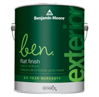 ben Exterior Paint- Flat