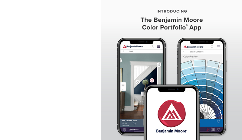 Benjamin Moore aplicaciones para movil